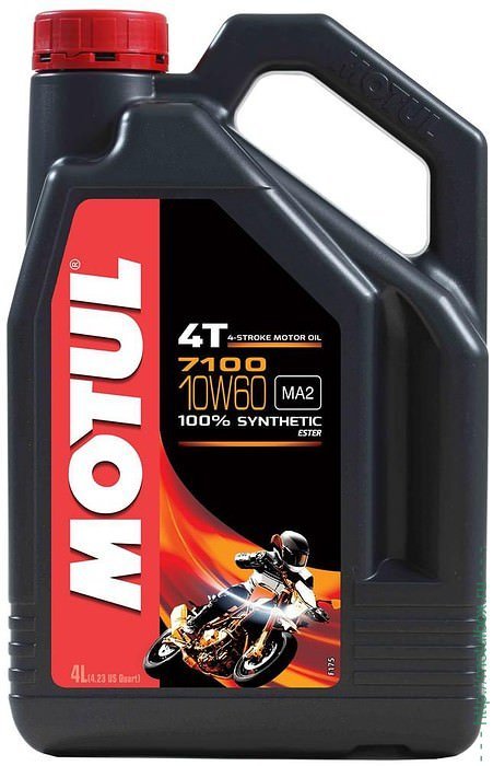 Motul 7100 4T 10W60 Синтетическое масло для мотоциклов