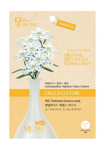 МЖ BSC Маска тканевая эдельвейс BSC Edelweiss essence mask 25гр