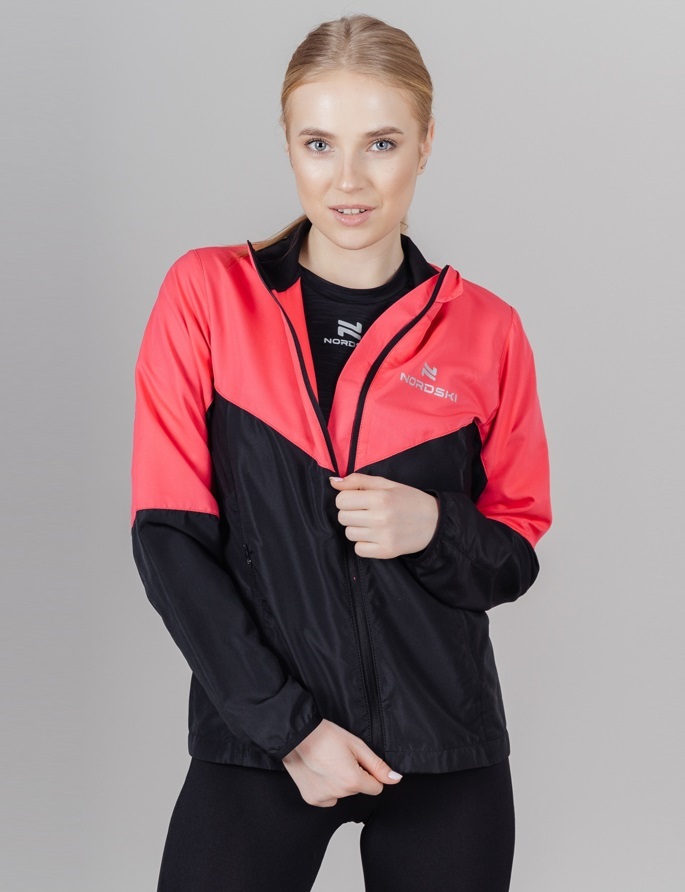 Nordski Sport Motion костюм для бега женский pink-black - 2