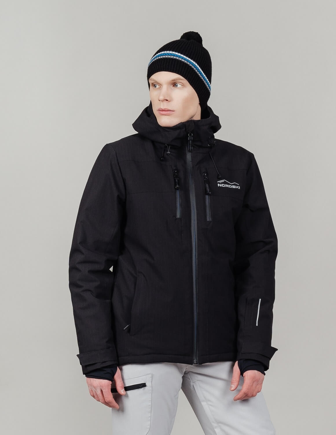 Мужская горнолыжная куртка Nordski Lavin 2.0 black - 3