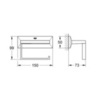 GROHE Allure Brilliant 40499000 Держатель туалетной бумаги