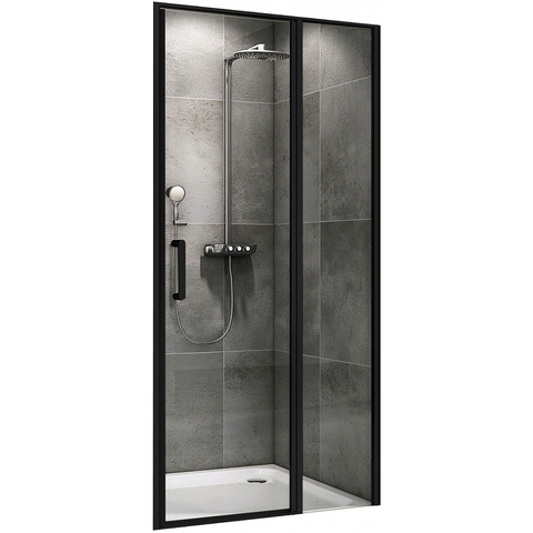 Abber Sonnenstrand AG04110BS Душевая дверь, цвет: чёрный
