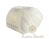 Пряжа Gazzal Baby Cotton XL 3432 белый