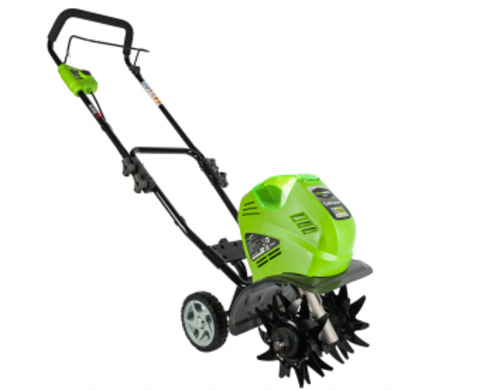 Аккумуляторный культиватор Greenworks G40TL, 27087,40v, без АКБ и ЗУ