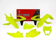 Комплект пластика XC-W125-150 17-19 # EXC/EXCF 250-500 17-19 желтый неон