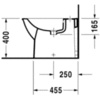 Duravit Darling New 2250100000 Биде напольное