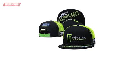 Бейсболка Yamaha Monster Energy черный зеленый