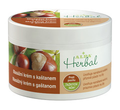 ALPA Herbal массажный крем каштан, 250 мл