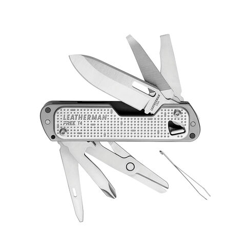 Складной многофункциональный нож Leatherman Free T4, 12 функций (832686) | Multitool-Leatherman.Ru