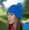Лыжная шапка Nordski Knit унисекс синяя - 4