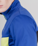 Утеплённый лыжный костюм Nordski Base Blue/Lime/Black мужской