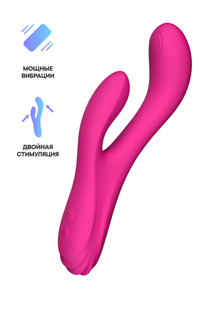 Осциллирующий вибратор LOVENSE Osci 3 для стимуляции клитора и точки G , силикон, розовый, 21 см