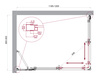 BelBagno Luce LUCE-AH-21-120/90-C-CR Душевой уголок, 120x90, цвет: хром