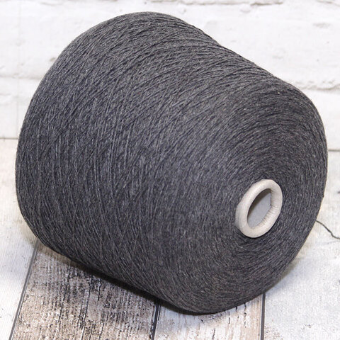 Кашемир FILATI NATURALI ECO CASHMERE 3/18 темно-серый