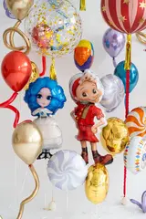 Сет гелиевых шаров 