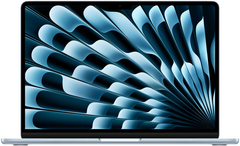 Apple MacBook Air 13" (M5, 10C CPU/10C GPU, 2026), 24 ГБ, 1 ТБ SSD, Небесно-голубой (Sky blue) Ноутбук
