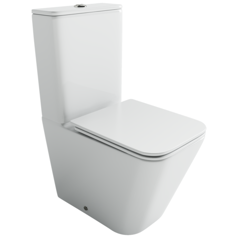 Ceramica Nova Сubic CN1803T-B Напольная пристенная чаша унитаза Торнадо