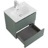 BelBagno KRAFT 39-500/390-2C-SO-VO База под раковину подвесная с фрезерованными ручками по всей длине фасада с 2 выкатн. ящ., Еловый Мат.,500x395x500