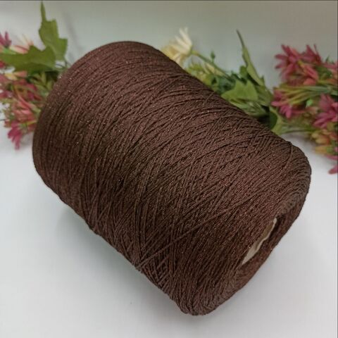Glossy фабрика Torcitura Di Domaso 390м/100гр Темный шоколад 10