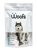 Натуральное лакомство для собак из трески Woofs, хрустящие палочки, 100 гр.