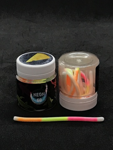 NEON 68 Доширак VIP 90 мм (8 шт) белый/розовый/лимонный/морковный продажа от 2 шт.