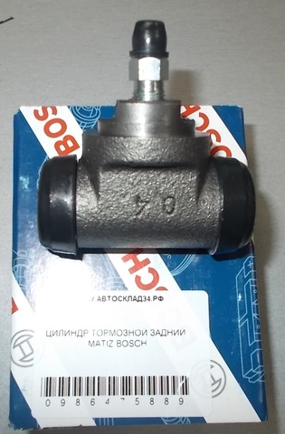 ЦИЛИНДР ТОРМОЗНОЙ ЗАДНИЙ MATIZ BOSCH