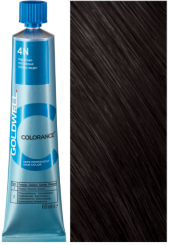Goldwell Colorance 4N средне-коричневый 60 мл