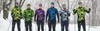 Olly Bright Sport лыжный разминочный костюм lime - 5