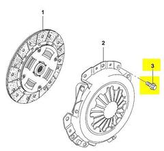БОЛТ КОРЗИНЫ СЦЕПЛЕНИЯ MATIZ, AVEO 1,2 GM