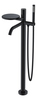 Boheme Stick 129-BB.2 Смеситель для ванны напольный, цвет: чёрный
