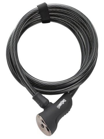 Картинка замок велосипедный OnGuard Akita X 185cm x 12mm - 1