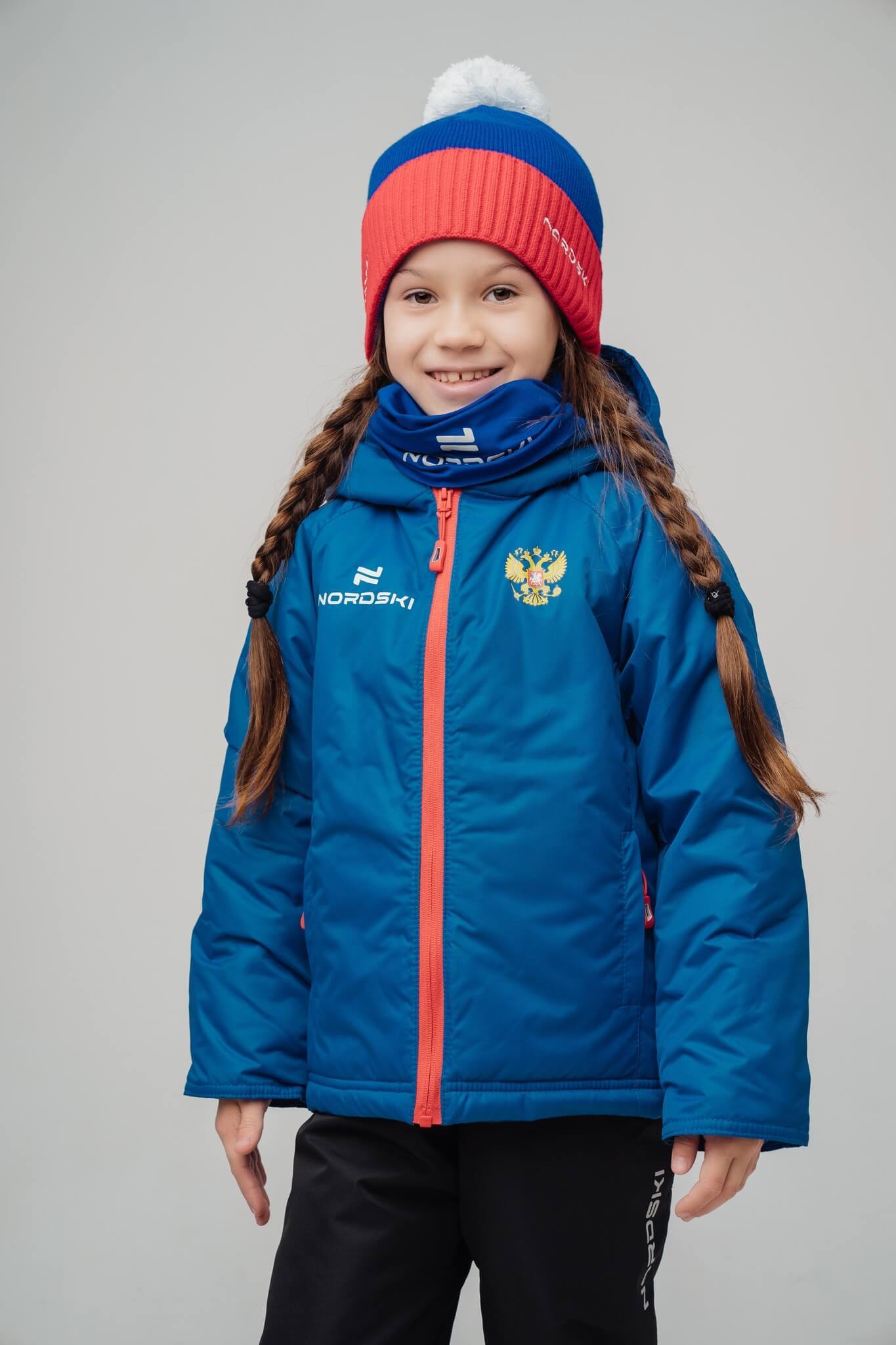 Nordski Kids Patriot утепленная лыжная куртка детская