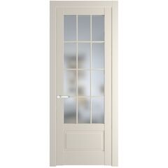 Межкомнатная дверь эмаль Profil Doors 3.2.2 (р.12) PD кремовая магнолия остеклённая