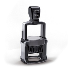 Trodat 54045 Pro 4.0 почтовый датер автоматический, подушка черная
