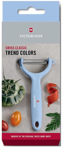 Нож для чистки томатов и киви Victorinox  Swiss Classic Trend Colors, Light Blue  (7.6079.22)