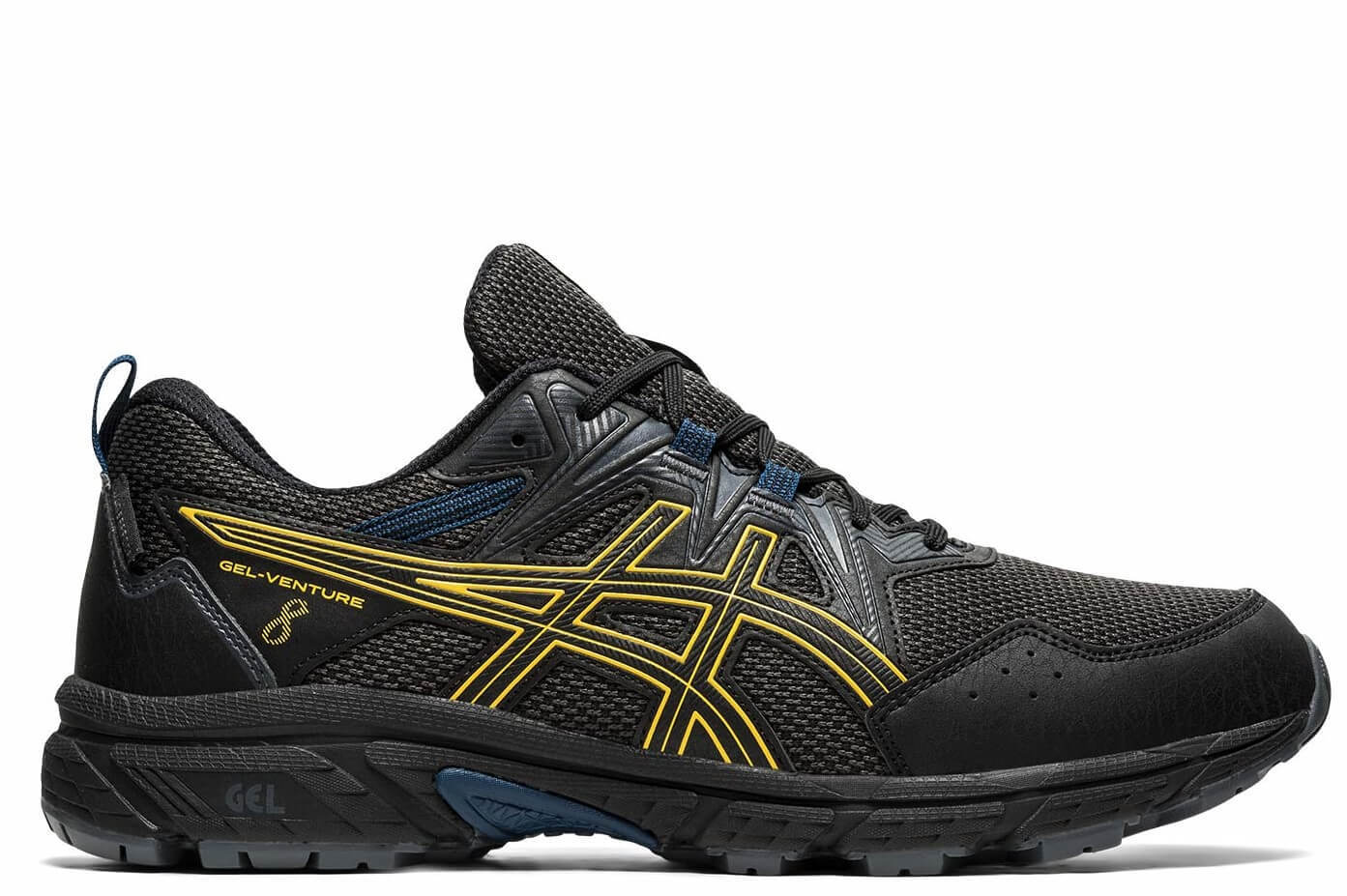 Asics Gel Venture 8 WP кроссовки-внедорожники для бега мужские черные