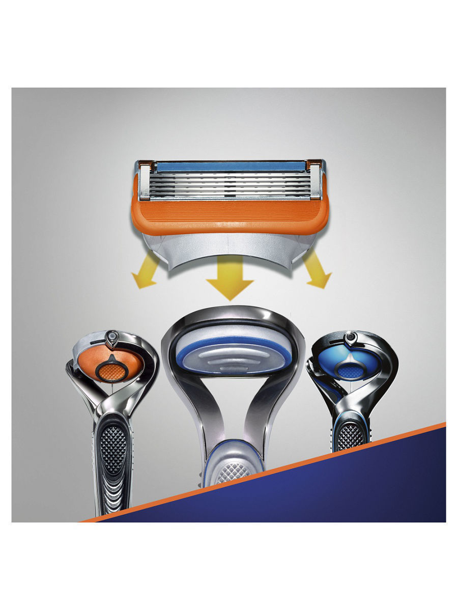 Gillette Fusion5, комплект (5х8) 40шт. (ХИТ ПРОДАЖ) Цена за 1 пачку с учетом скидки 12% - 1470 руб.