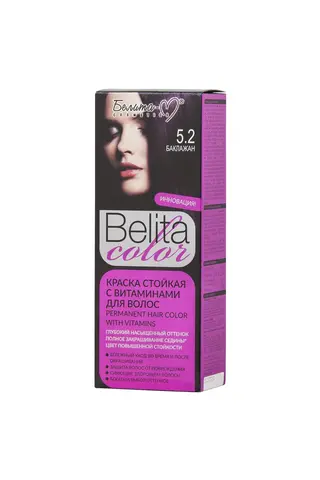 Белита-М COLOR NEW Краска для волос тон №05.2 Баклажан (с витаминами)