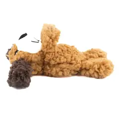 AROMADOG игрушка для собак Собачка мягкая 15 см с пищалкой, рыжая