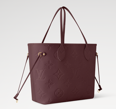 Сумка Louis Vuitton Neverfull MM Бордовый