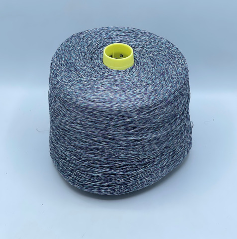 Бобинная пряжа, Frescolino, 500м, 100%Лен, Мультиколор, 39988