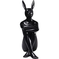 Фигура декоративная Gangster Rabbit «Кролик-гангстер», Чёрный