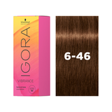 Schwarzkopf Professional - Igora Vibrance - 6-46 - Тёмный русый бежевый шоколадный 60 мл