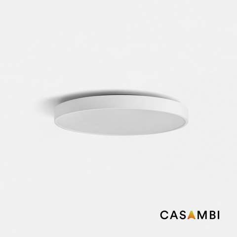 Фото: Потолочный светильник DOMIO Ш600 43W белый OPAL 4000K CRI80 CASAMBI - основной вид