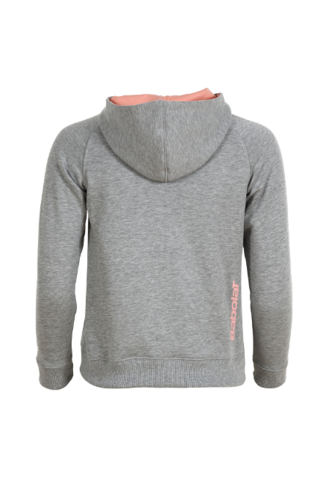 Худи для девочек Babolat Hoodie Core Girl - Grey