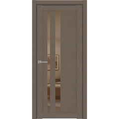 Купить Межкомнатная дверь экошпон Soft Touch 30008 софт тортора с зеркалом