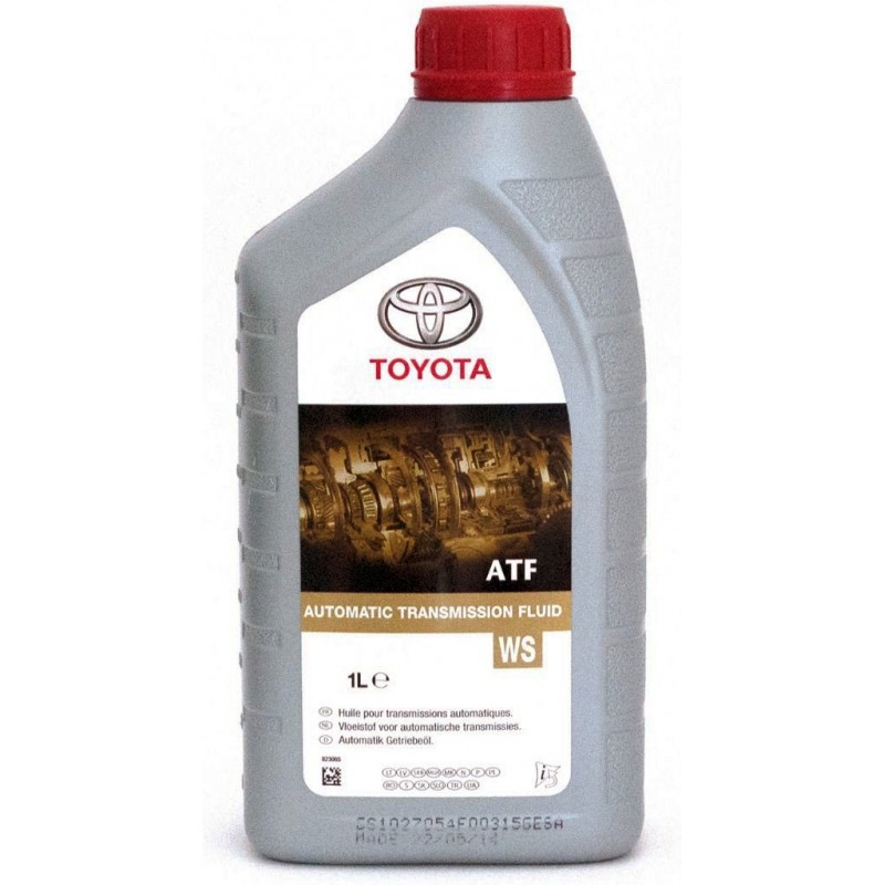 Трансмиссионное масло Toyota Auto Fluid WS синтетическое 1л