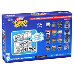 Funko Bitty POP! DC Comics S1 Batman+Robin+Scarecrow+Mystery (1 of 4) 4PK