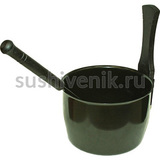 Шайка стальная Nikkarien с ковшом - 5