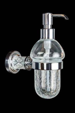 Boheme Murano Cristal 10912-CRST-CH Настенный диспенсер, цвет: хром